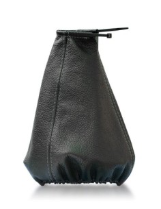 Manson universal gear shift made of genuine leather black...