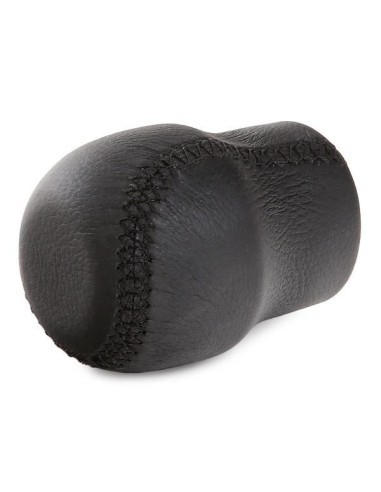 Universal gear knob made of genuine leather...