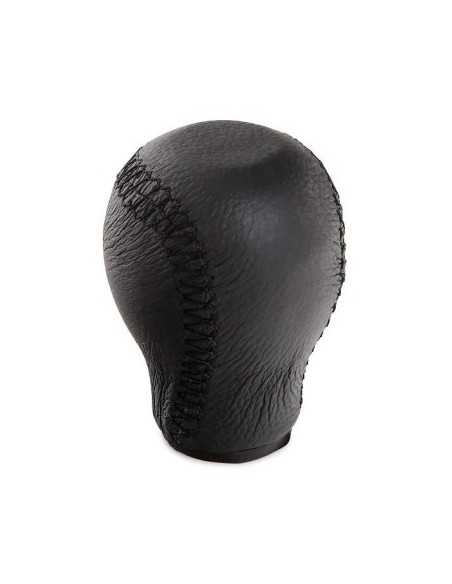 Universal gear knob made of black natural leather Carpassion