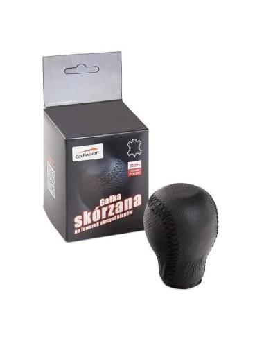 Universal gear knob made of black natural...