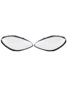 Set of 2 headlight bottles for Porsche Macan (2019 - 2023)