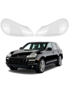 Set of 2 Headlight Bottles for Porsche Cayenne (2007 - 2010)