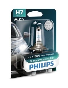 Philips H7 X-TREME VISION PRO +150% 12V 55W car bulb