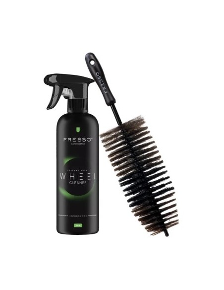 Fresso Wheel Cleaning Solution Set with Wheel Brush