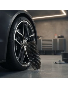 Fresso Wheel Cleaning Solution Set with Wheel Brush 2