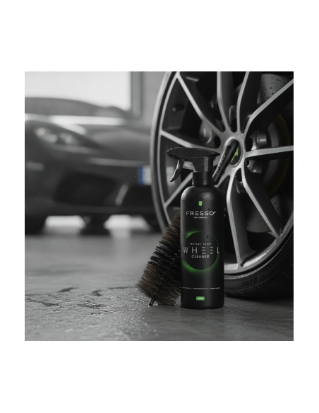 Fresso Wheel Cleaning Solution Set with Wheel Brush