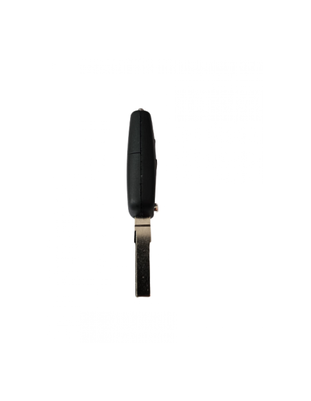 Folding key case, with 3 buttons, compatible with Volkswagen models 2010 - 2014