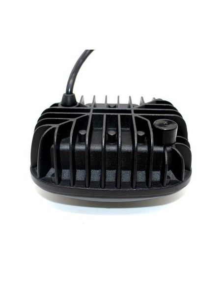 LED projector with angel eyes for offroad cars, motorcycles, ATVs, power 45W, brightness 4000 lumens