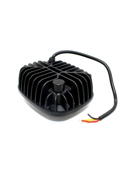 LED projector with angel eyes for offroad cars, motorcycles, ATVs, power 45W, brightness 4000 lumens