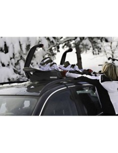 Menabo Aconcagua Ski and Snowboard Rack with Magnetic... 2