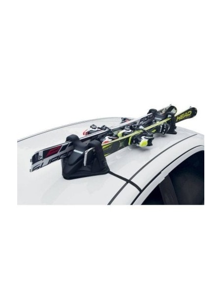 Menabo Shuttle Ski Holder with Magnetic Attachment, 2 Pairs of Skis
