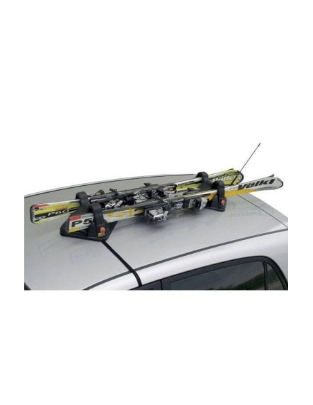 Menabo Shuttle Ski Holder with Magnetic Attachment, 2 Pairs of Skis