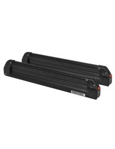 Menabo Silver Ice BLACK ski and snowboard holder for...