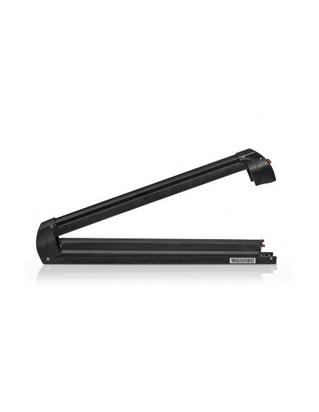 Menabo Silver Ice BLACK στήριγμα σκι και snowboard για εγκάρσιες ράγες, 6 ζεύγη σκι / 4 snowboard