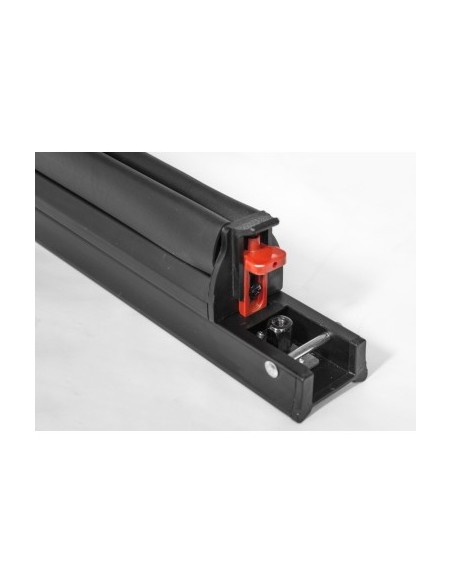 Menabo Silver Ice BLACK στήριγμα σκι και snowboard για εγκάρσιες ράγες, 6 ζεύγη σκι / 4 snowboard