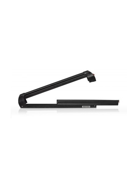 Menabo Silver Ice BLACK στήριγμα σκι και snowboard για εγκάρσιες ράγες, 6 ζεύγη σκι / 4 snowboard