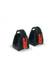 Menabo Ski Rack Support for Cross Bars, 1 Pair of Skis