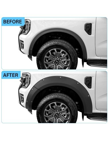 Overfender mudguards dedicated to Ford Ranger...