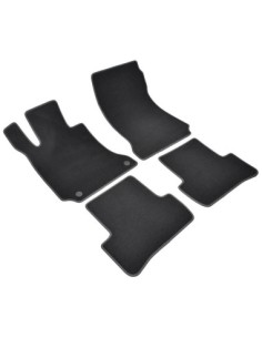 Car mats made of carpet for MERCEDES C W204 (2007-2014)