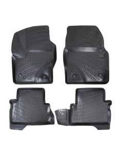 Rubber tray mat set for Ford C-Max II 2011-2019