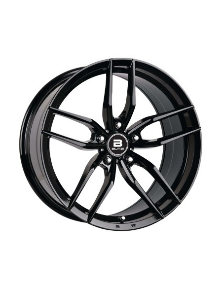 Set of 4 BUTZI MAMBA Black alloy wheels 19x9.5, 5x120