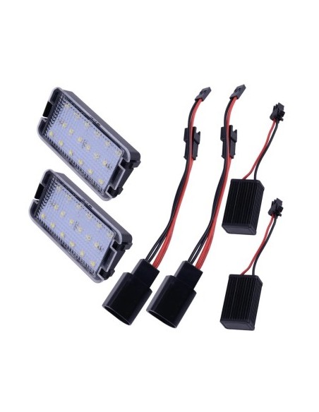 LED License Plate Lights for SEAT LEON, IBIZA, CORDOBA, ALTEA