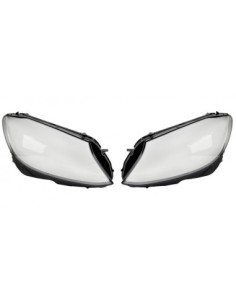 Set of 2 Headlight Glasses for Mercedes C-Class W205 Non...