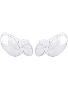 Set of 2 Headlight Glasses for Mercedes E-Class W211...