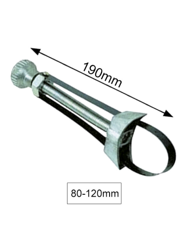 Oil Filter Wrench with Strap