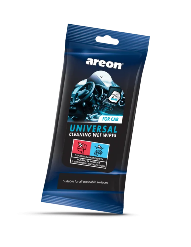Wet Car Wipes Areon, Universal