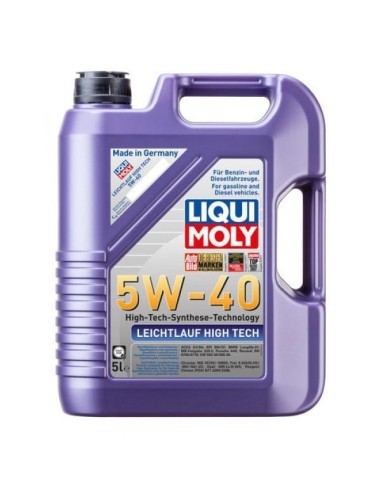 Engine Oil Liqui Moly Leichtlauf HT 5W40, 5L