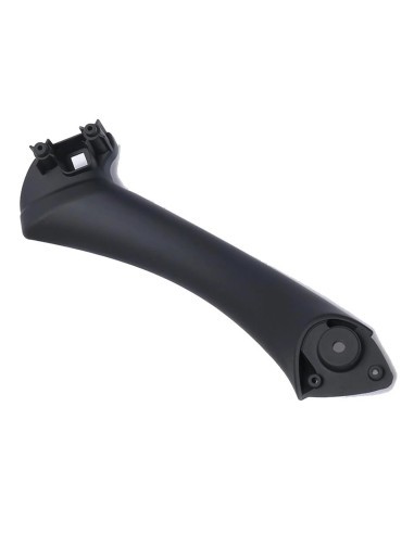Interior handle left rear door, black, for BMW...