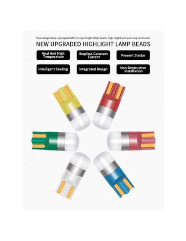 Car LED T10 (W5W) White, Canbus,...
