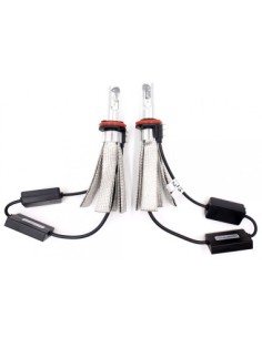Σετ 2 LED H15 με παθητική ψύξη για φώτα αυτοκινήτου 80W,... 2