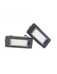 LED license plate lights for Audi Q5, A4, A5, S5, TT