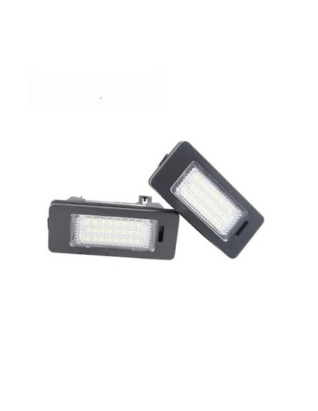 LED license plate lights for Audi Q5, A4, A5, S5, TT