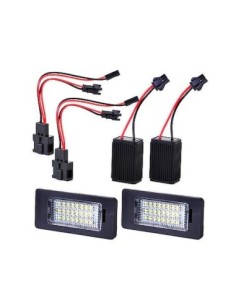 LED license plate lights for Audi Q5, A4, A5, S5, TT 2
