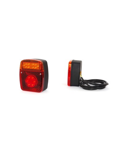 Multifunctional Rear LED Lamp 476 W18Ud 12V-24V...