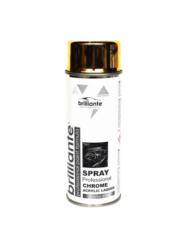 Chrome Spray Paint (Gold) 400ml