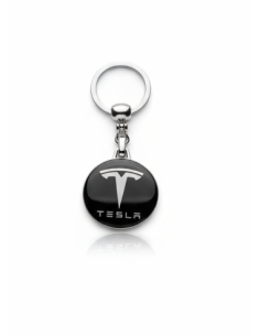Premium keychain dedicated to Tesla