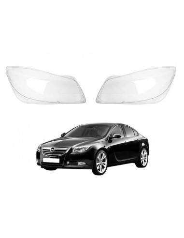Set of 2 headlight bottles for Opel Insignia A...
