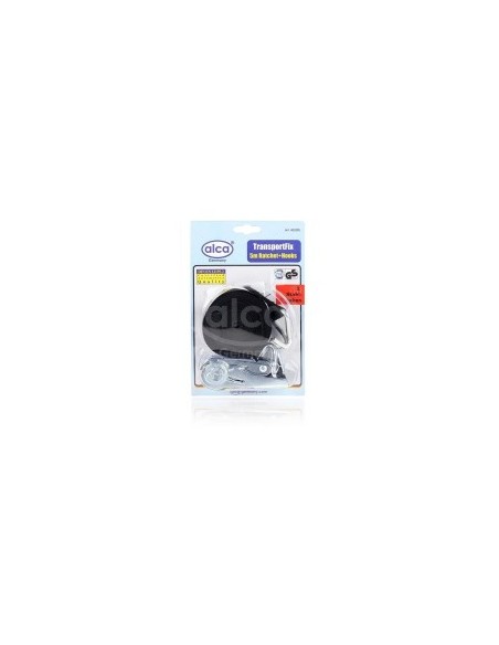 Cargo securing strap with ratchet and 2 hooks 1 X 5 M ALCA 122.5 daN