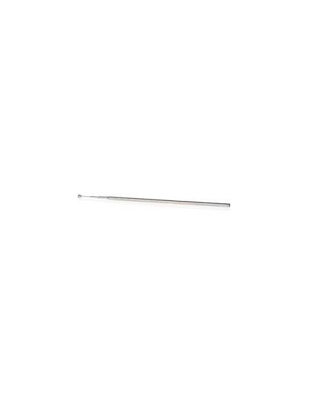 Universal Exterior Car Antenna Extendable Chrome Length 30CM Cable 1.3M