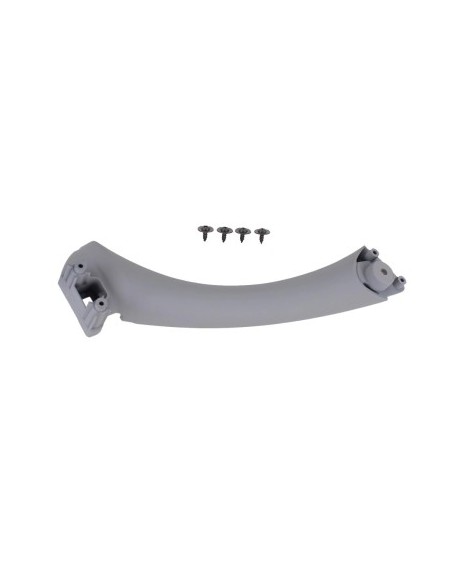 Interior door handle right front or rear, gray, for BMW Series 3 E90, E91, E92, E93