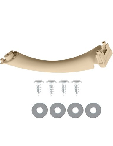 Interior door handle left rear, cream, for BMW...