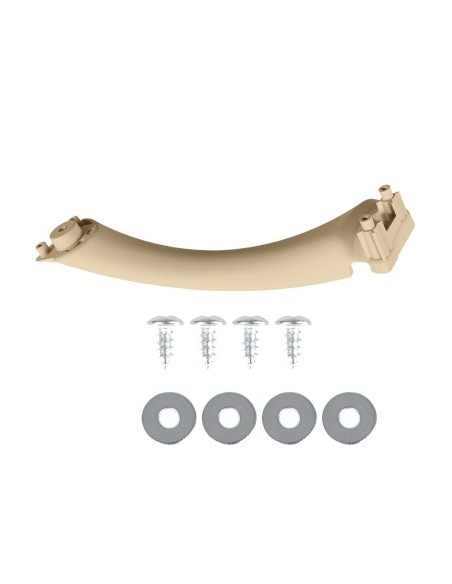 Interior door handle left rear, cream, for BMW Series 3 E90, E91, E92, E93