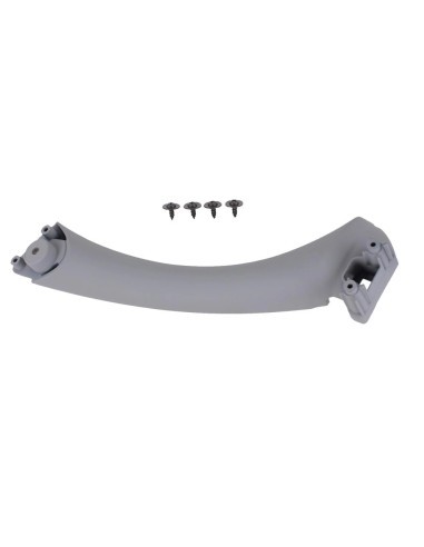 Left rear door interior handle, gray, for BMW...