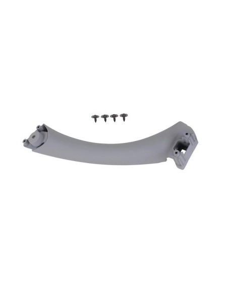 Left rear door interior handle, gray, for BMW Series 3 E90, E91, E92, E93