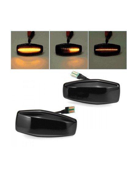 Set of 2 Dynamic LED Wing Indicators for Hyundai Elantra, Tucson, Sonata, Coupe