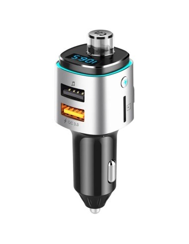 FM Modulator 12-24V Bluetooth 5.0 with Super...